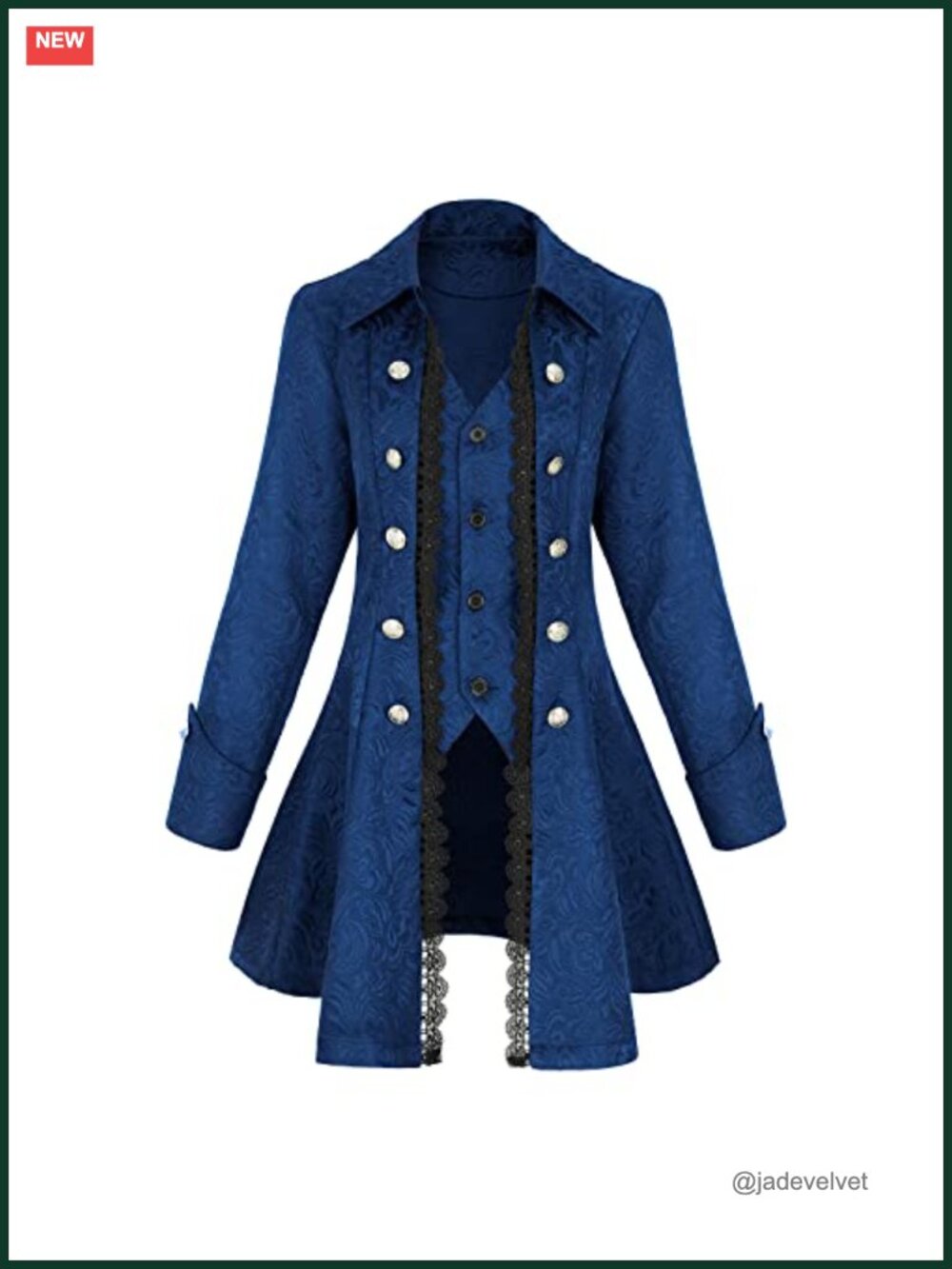 Women's Steampunk Victorian Gothic Tailcoat Jacket Polyester
